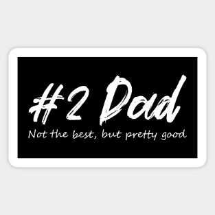 #2 Dad Sticker